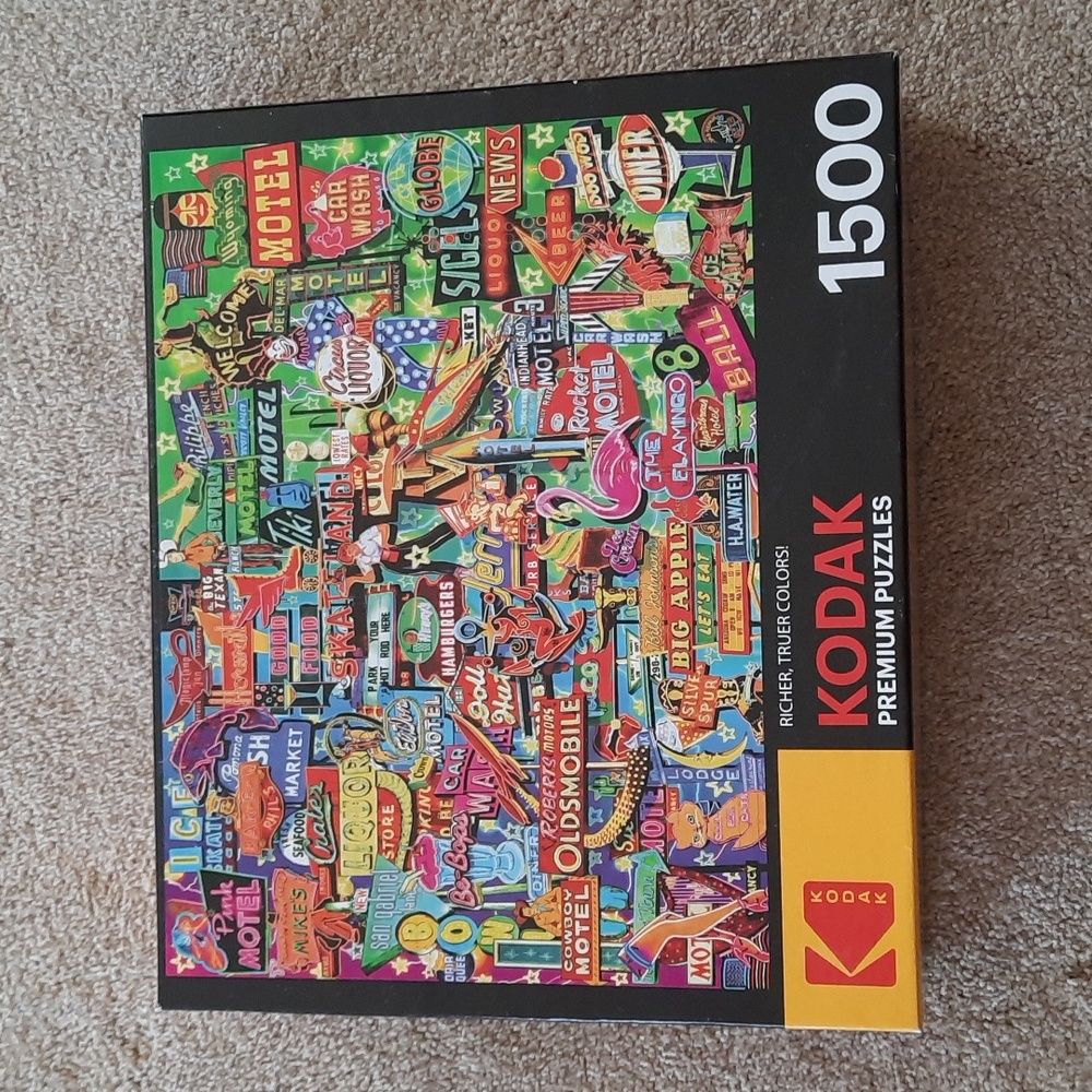 Kodak Neon Retro Signs Puzzle